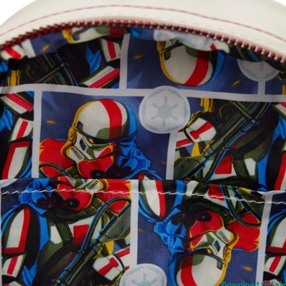 Loungefly Star Wars Incinerator Trooper Mini Backpack - Picture 5 of 5